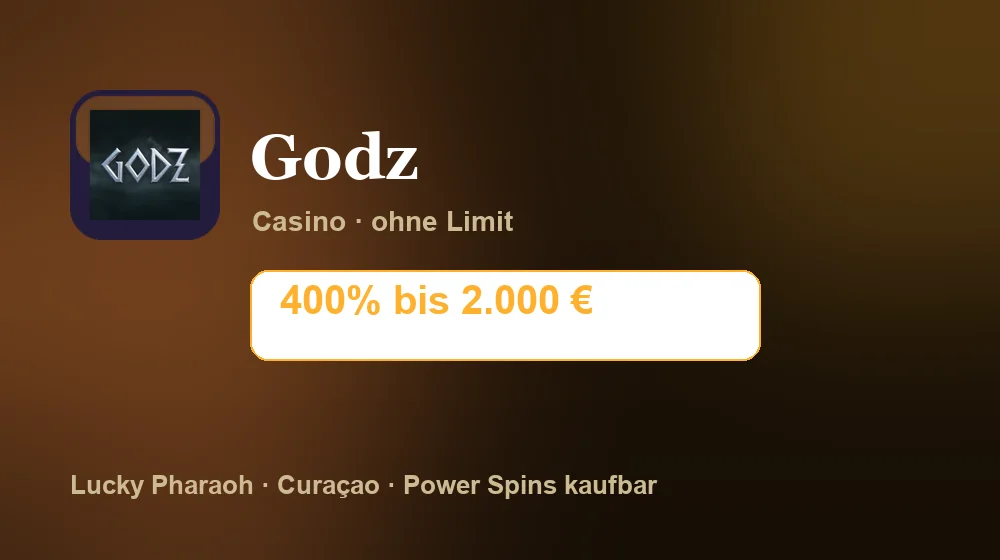 Screenshot von Godz Casino