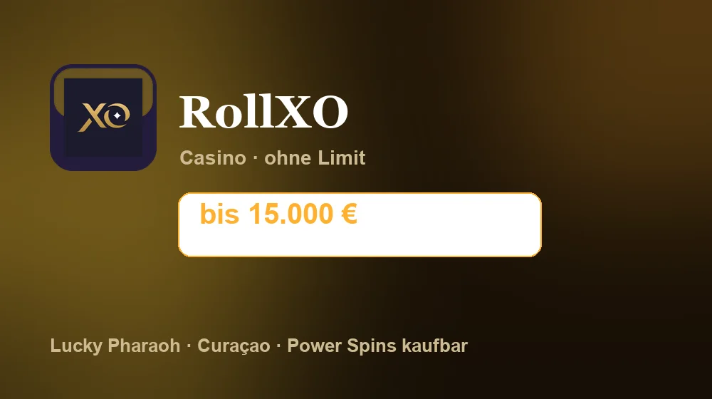 Screenshot von RollXO Casino