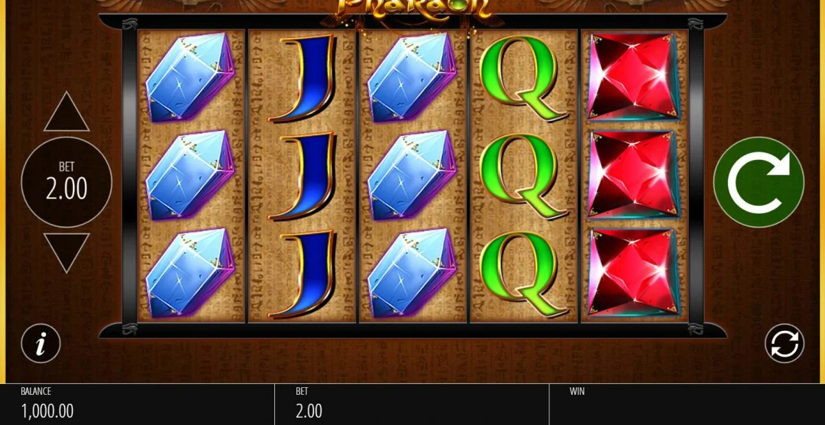 Lucky Pharaoh — Spielfeld