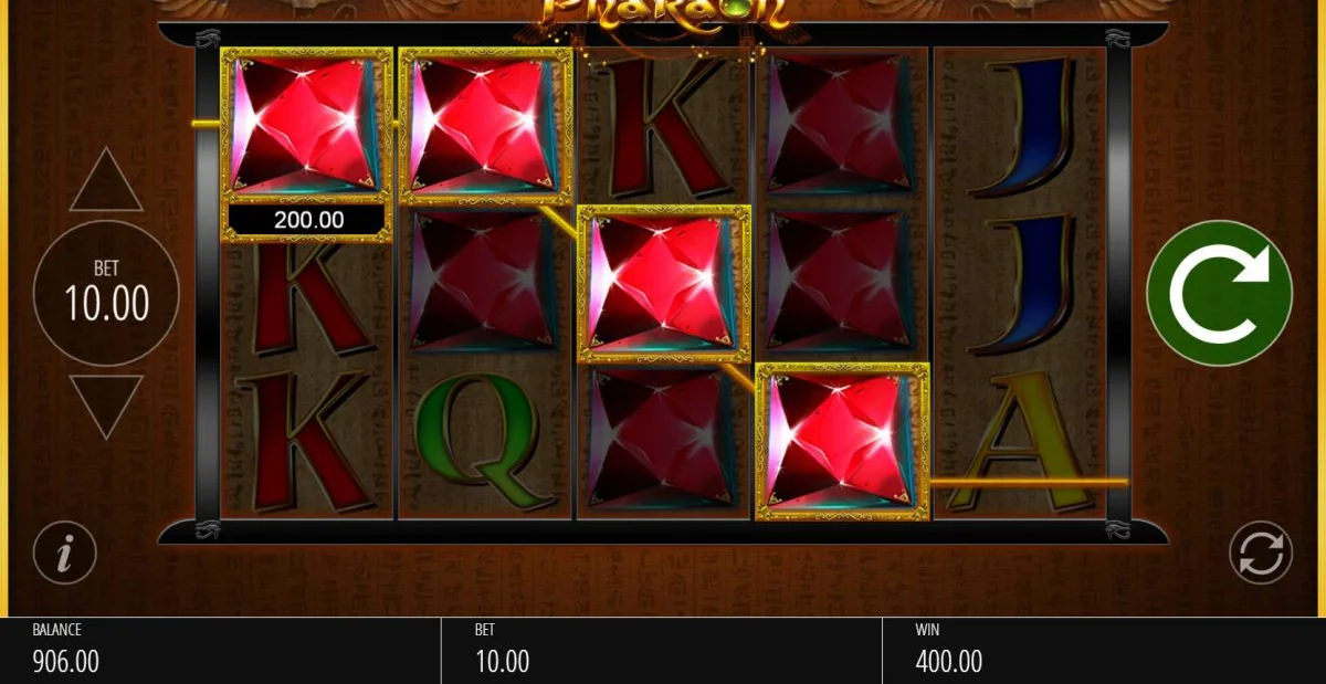 Lucky Pharaoh — Gewinnlinie
